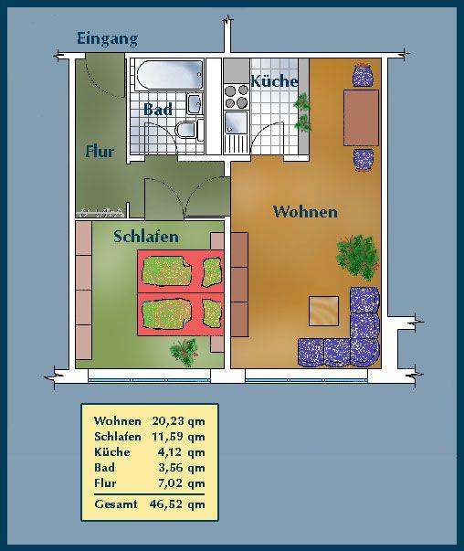 Schöne Wohnung: ansprechende 2-Zimmer-Wohnung in Johannstadt - Photo 3