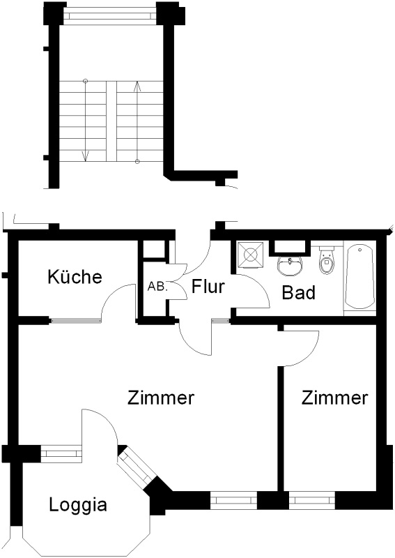 Kleine Wohnung in Magdeburgs begehrter Wohnlage | Eisvogelstraße - Foto 1