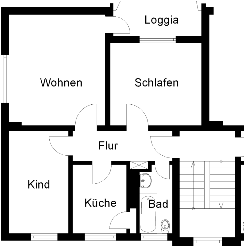 Modernisierte 3-Zimmer-Wohnung - Foto 4