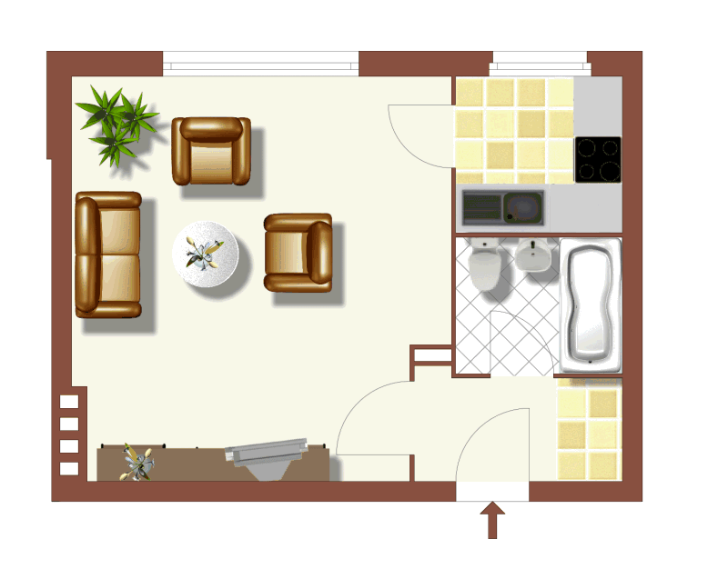 Ihre neue Wohnung: 1-Zimmer-Single-Appartment - Photo 4