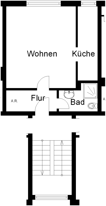 Kleines Apartment in bester Lage! - Foto 4