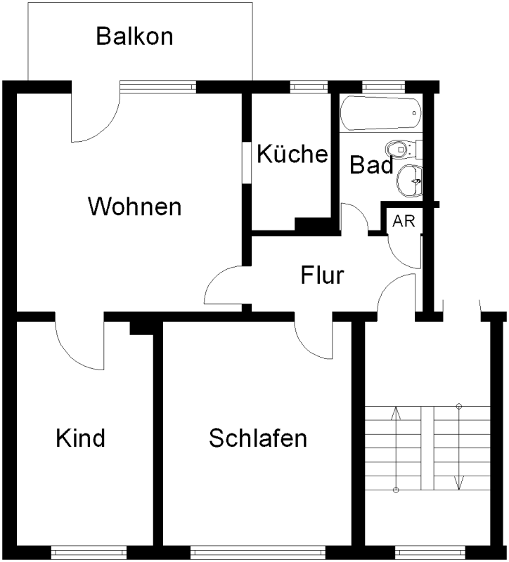Helle 3-Zimmer Wohnung frei! - Foto 4