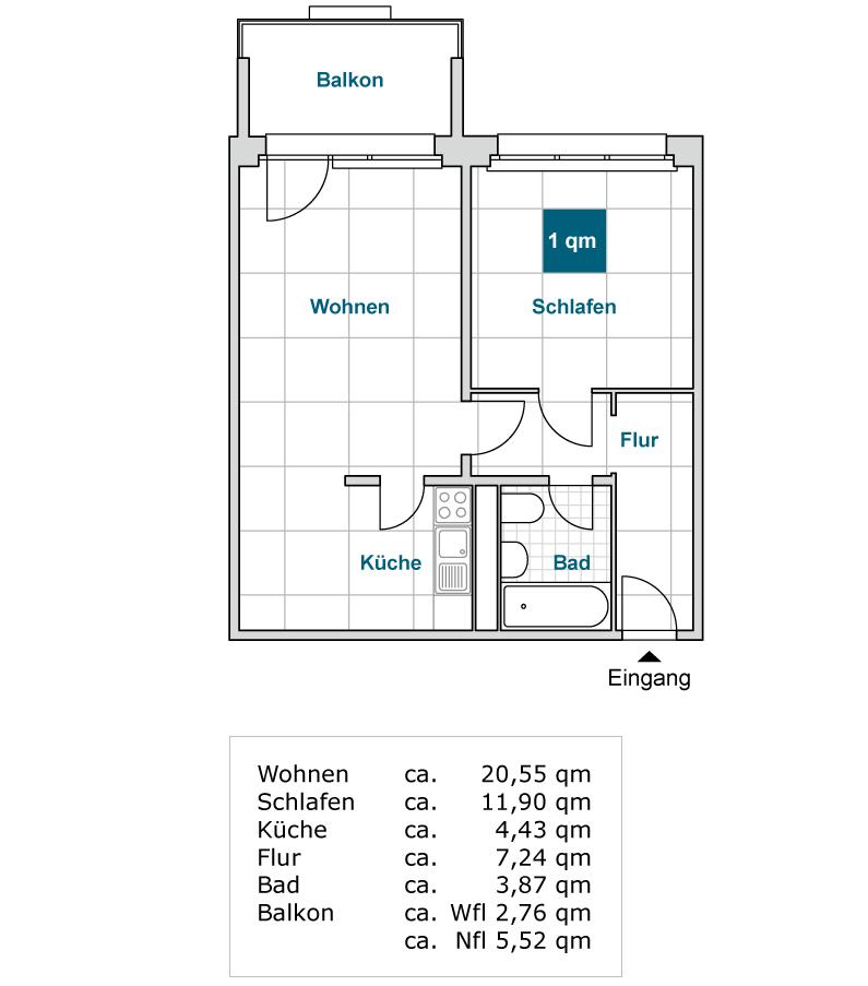 Zentral gelegene 2-Zimmer-Wohnung! - Photo 3