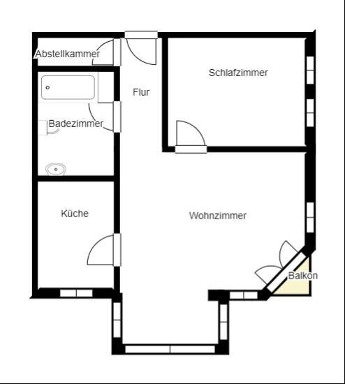 Schöne 2-Zimmer-Wohnung - Photo 3
