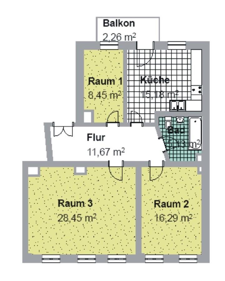 Renovierte 3-Zimmer-Wohnung mit Balkon sucht nette Familie! - Foto 5