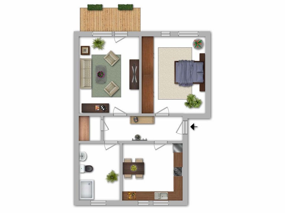 Schöne Wohnung: großzügige 3-Zimmer-Wohnung - Foto 1