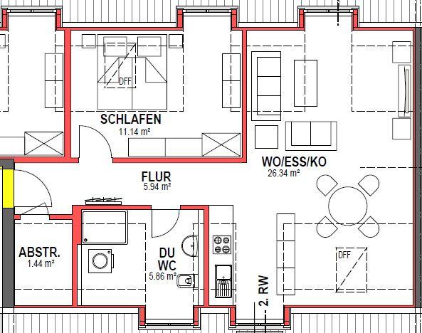 Wohnglück - individuelle 2-Zi.-Wohnung mit Ausblick - Photo 1