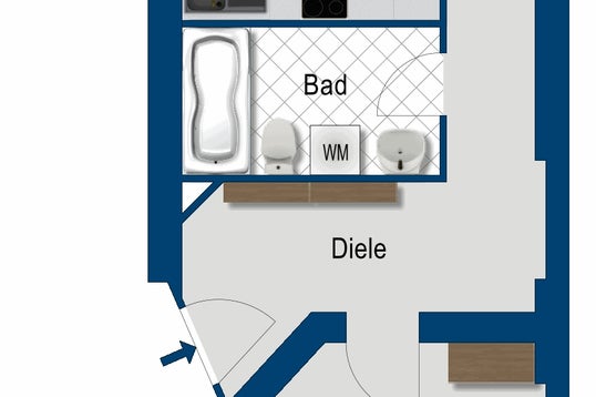 تصویر Wohnung bei Deutsche Wohnen · Werrastr. 38, 12059 Berlin