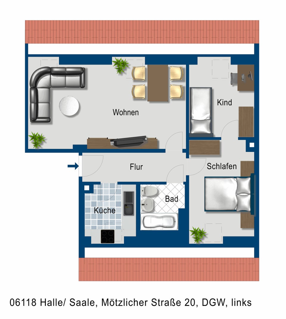 Im Grünen wohnen - Foto 3