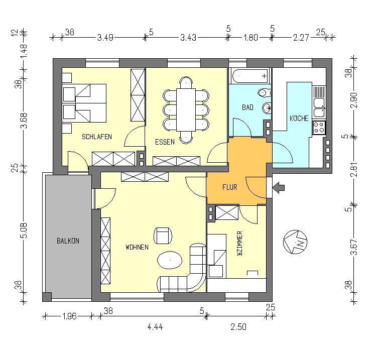 تصویر Wohnung bei Deutsche Wohnen · Buschkrugallee 177, 12359 Berlin