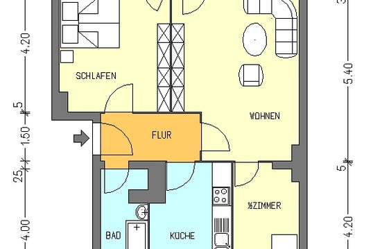 تصویر Wohnung bei Deutsche Wohnen · Buschkrugallee 231, 12359 Berlin