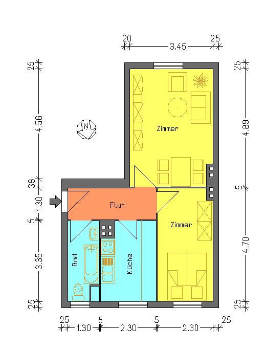 تصویر Wohnung bei Deutsche Wohnen · Gielower Str. 17, 12359 Berlin