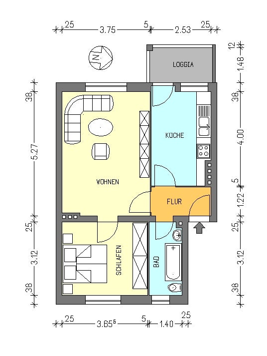 تصویر Wohnung bei Deutsche Wohnen