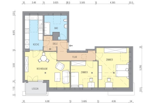 تصویر Wohnung bei Deutsche Wohnen