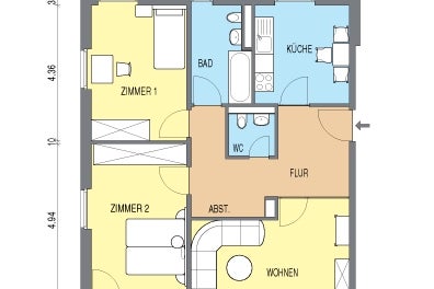 تصویر Wohnung bei Deutsche Wohnen