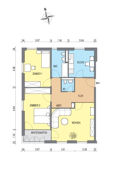 تصویر Wohnung bei Deutsche Wohnen