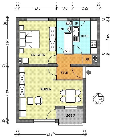 تصویر Wohnung bei Deutsche Wohnen