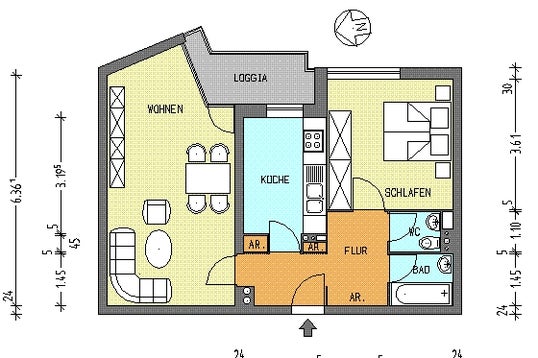 تصویر Wohnung bei Deutsche Wohnen