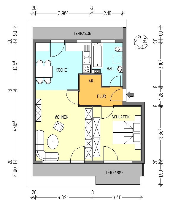 تصویر Wohnung bei Deutsche Wohnen · Dardanellenweg 31B, 12109 Berlin