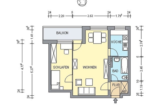 تصویر Wohnung bei Deutsche Wohnen