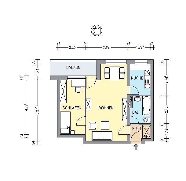 تصویر Wohnung bei Deutsche Wohnen