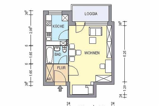 تصویر Wohnung bei Deutsche Wohnen · Severingstr. 5, 12351 Berlin