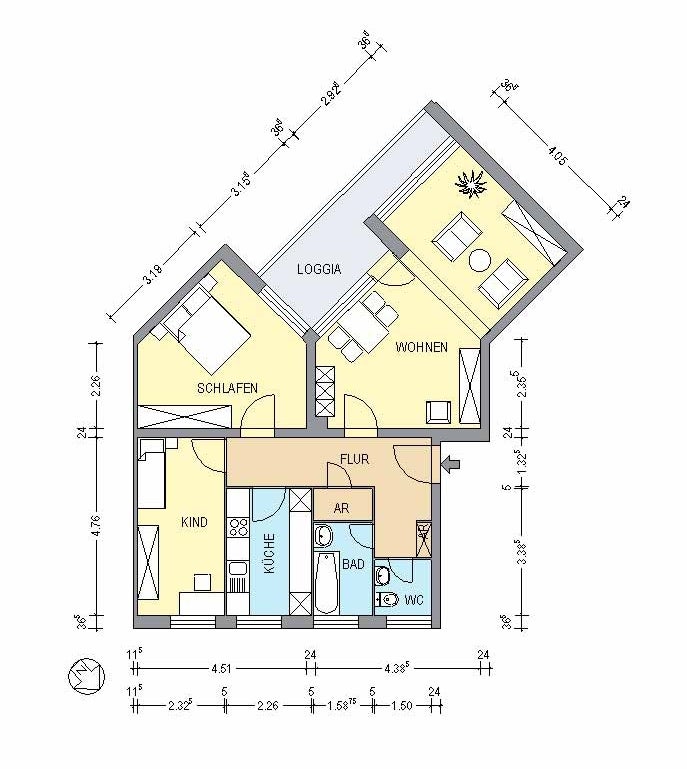 تصویر Wohnung bei Deutsche Wohnen