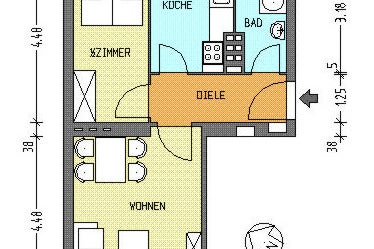 تصویر Wohnung bei Deutsche Wohnen