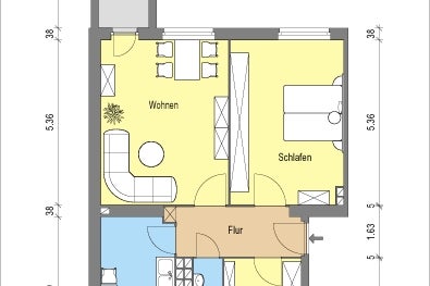 تصویر Wohnung bei Deutsche Wohnen · Bellingstr. 15, 12249 Berlin