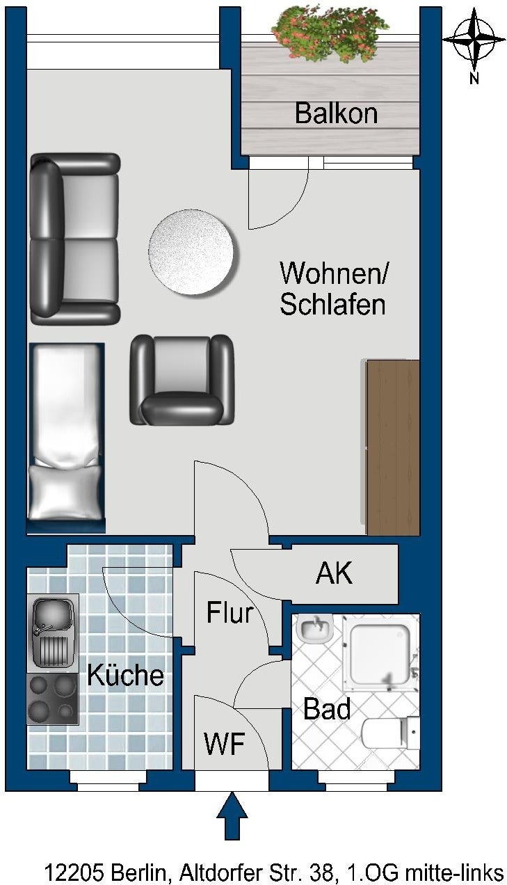تصویر Wohnung bei Deutsche Wohnen
