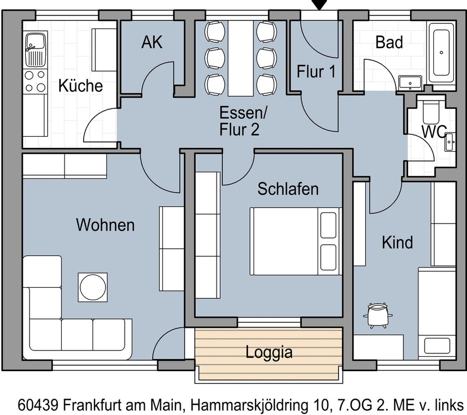 3,5 Zimmerwohnung mit Balkon. - Photo 3