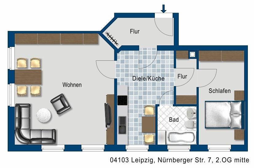 Nürnberger Str. 7, 04103 Leipzig OT Zentrum-Südost - Foto 2