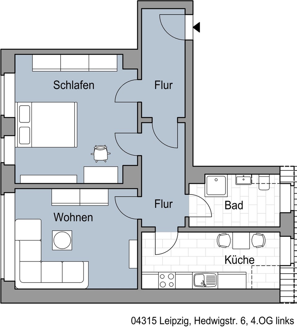 2-Zimmer-Wohnung! - Foto 5