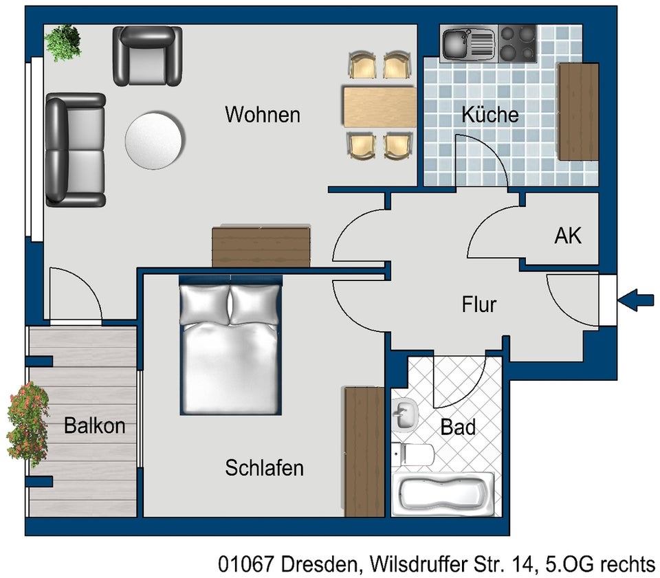 Wilsdruffer Str. 14, 01067 Dresden OT Innere Altstadt - Photo 1