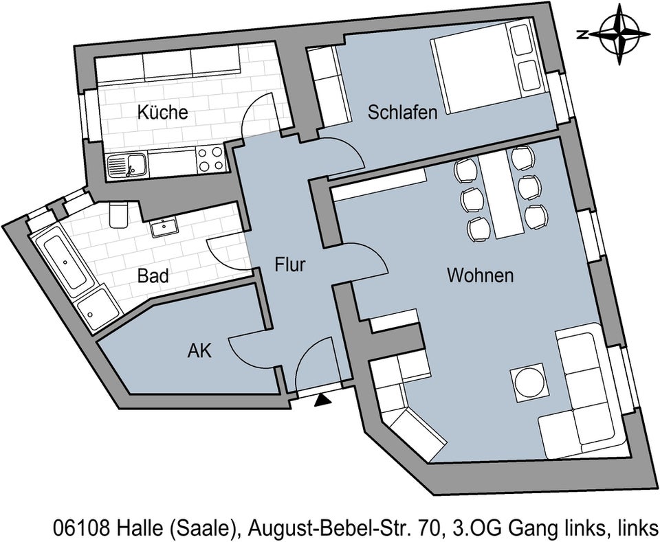 Stop! Ansprechende 2-Zimmer-Wohnung - Photo 4