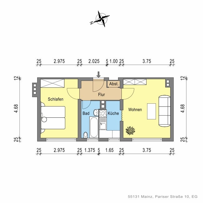 Charmante 2-Zimmer-Wohnung – klein, aber fein - Photo 3