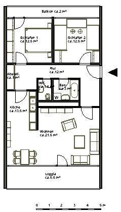 Stop: großzügige 3- Zimmerwohnung am Sahlkampmarkt - Foto 4