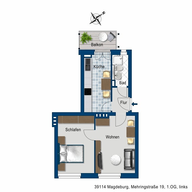 Deine neue Wohnung mit sanierten Badezimmer! - Photo 2