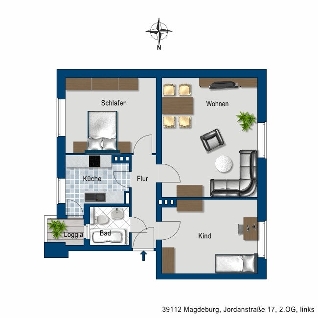 3 Gehminuten von der nächsten Straßenhaltestelle entfernt.. - Foto 2