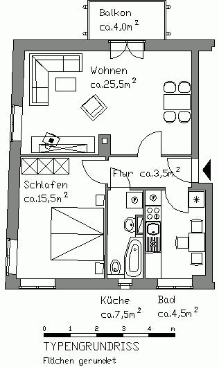 Schnucklige 2 Zimmer Wohnung mit EBK! - Foto 2