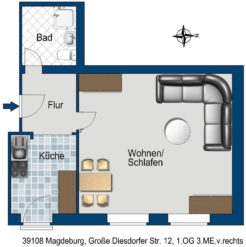 Single-Wohnung | Stadtfeld Ost | Besichtigungen am 8.+9.05.2026 - Photo 4
