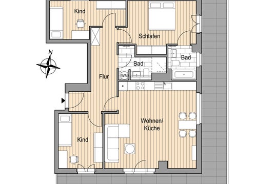 تصویر Wohnung bei Deutsche Wohnen