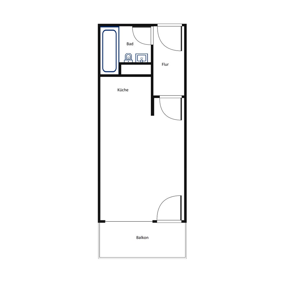 Ideal für Singles, Alleinstehende & Studenten - renoviertes Apartment mit EBK in City-Nähe - Photo 1