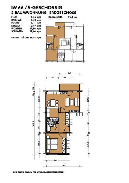 Helle freundliche sanierte Wohnung, Haus mit Aufzug - Foto 1