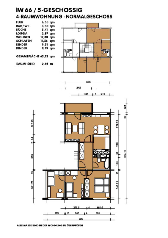 Das Glück hat ein Zuhause: interessante 4-Zimmer-Wohnung - Foto 2