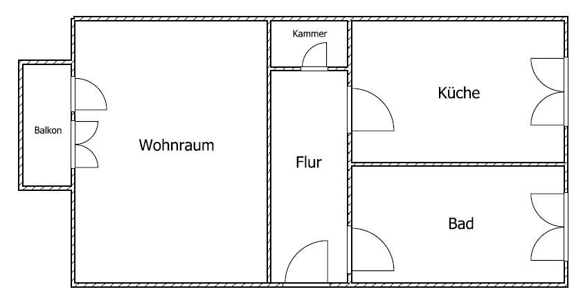 Golzheim - Sanierte 1-Zimmer-Wohnung mit Balkon - Foto 3