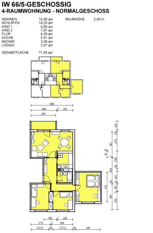 Hübsche 4-Raum-Wohnung sucht neue Mieter! - Foto 3