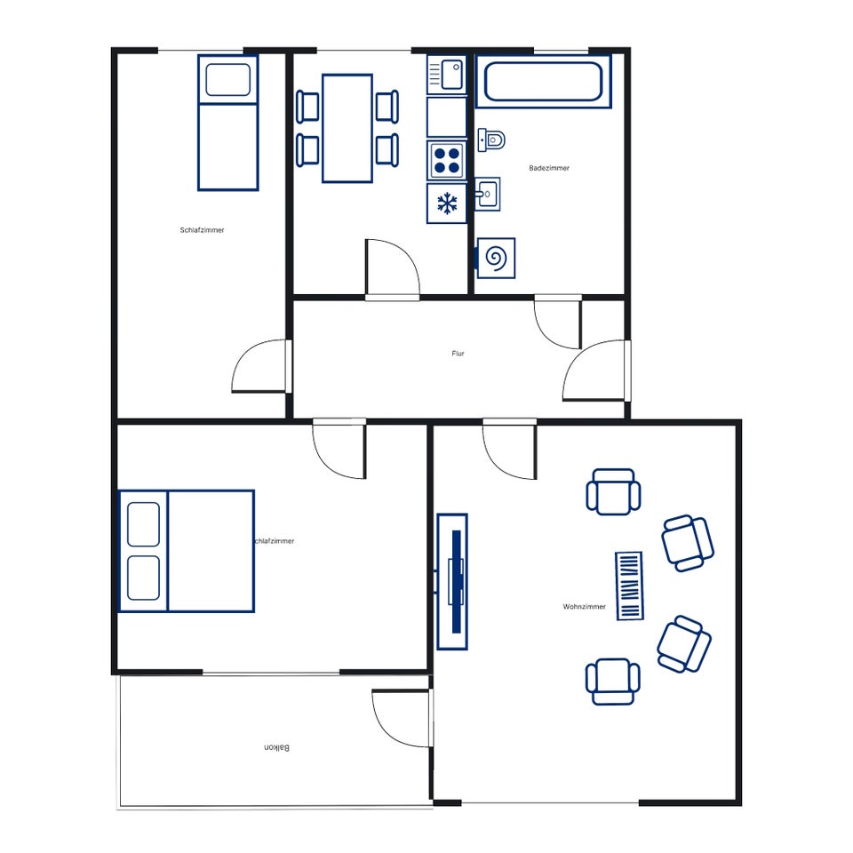 Auf gute Nachbarschaft: interessante 3-Zimmer-Wohnung - Foto 5