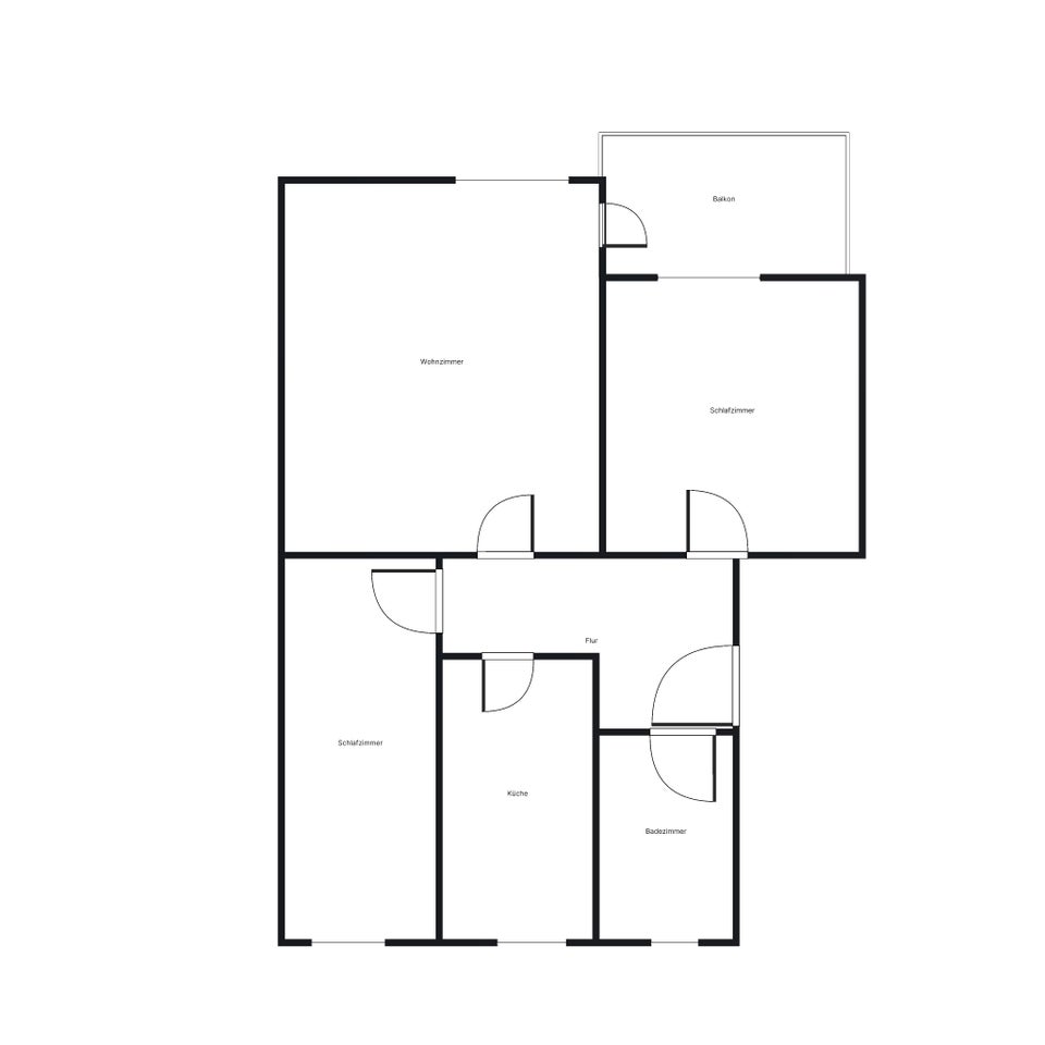 Renovierte 3-Zimmer-Wohnung mit Balkon und Einbauküche - Photo 1