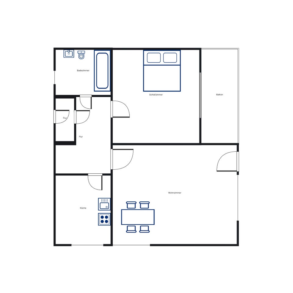 große renovierte 2-Zimmer Wohnung - Photo 4